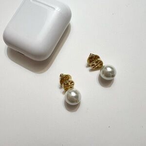 COPY - New Tory Burch pearl earrings